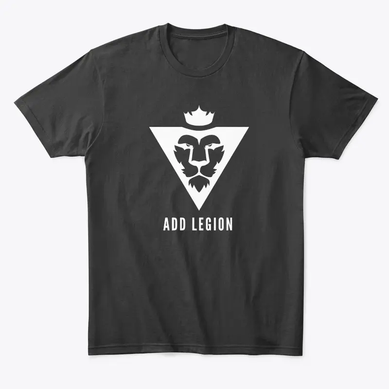 Official Add Legion Black Lion Tee