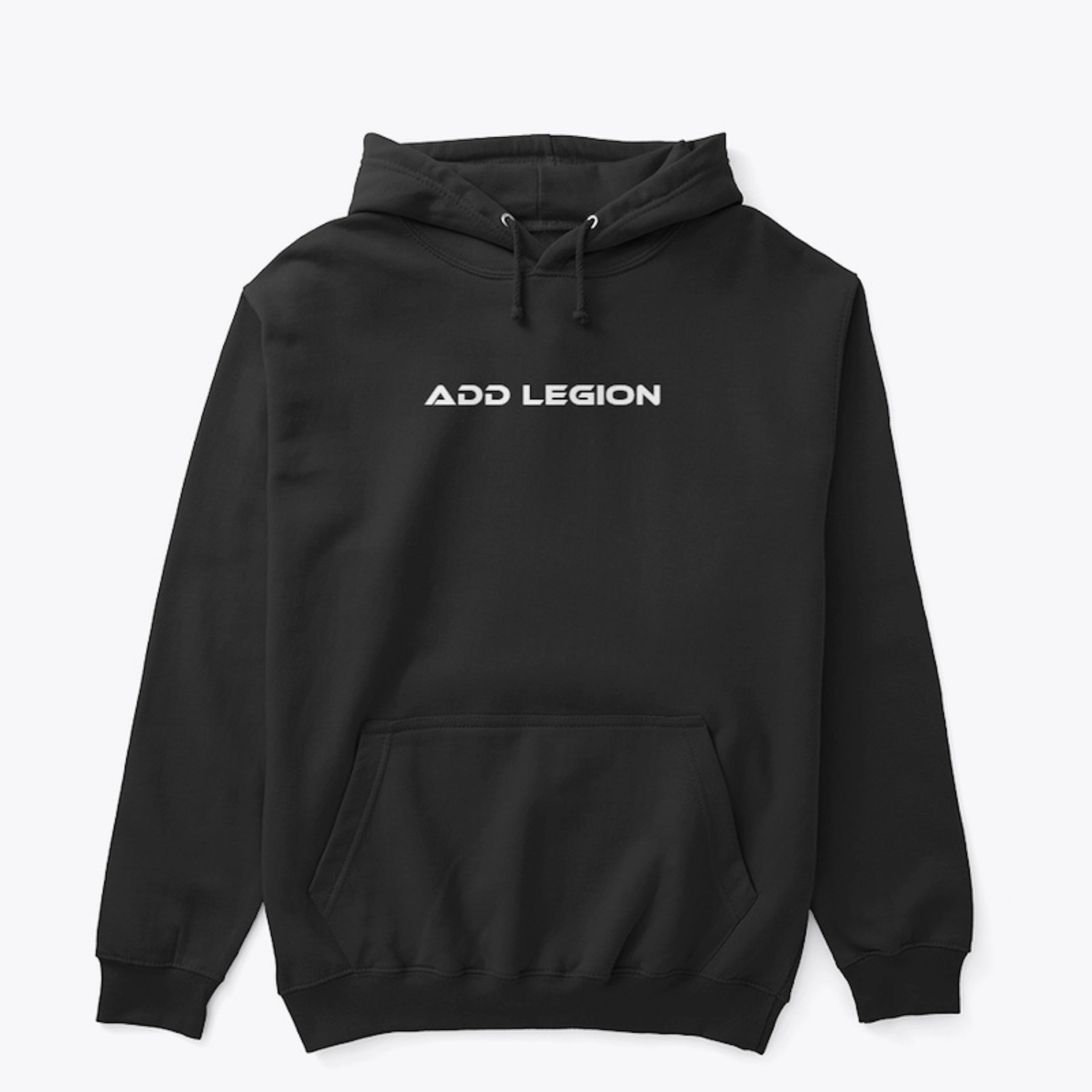 Official Add Legion Centric Black Hoodie