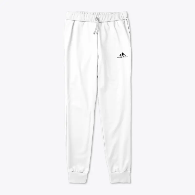 Official Terra Esport White Joggers