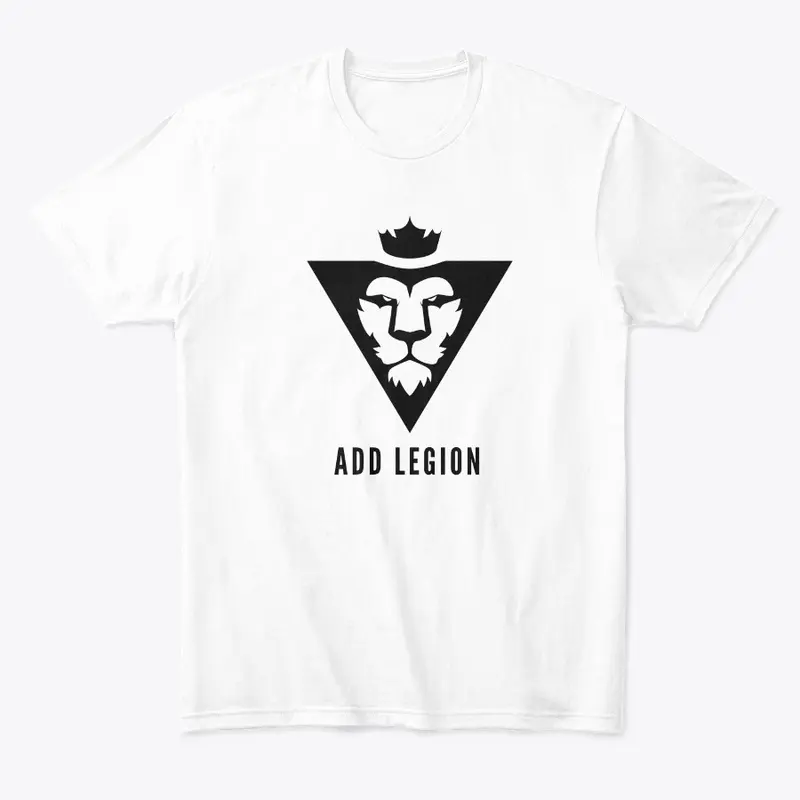 Official Add Legion White Lion Tee