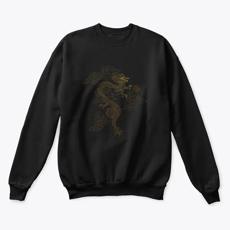 Add Legion Gold Dragon Crewneck