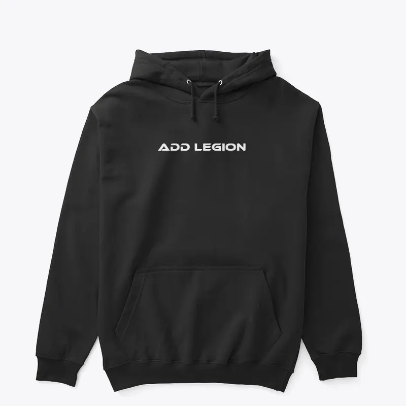 Official Add Legion Centric Black Hoodie