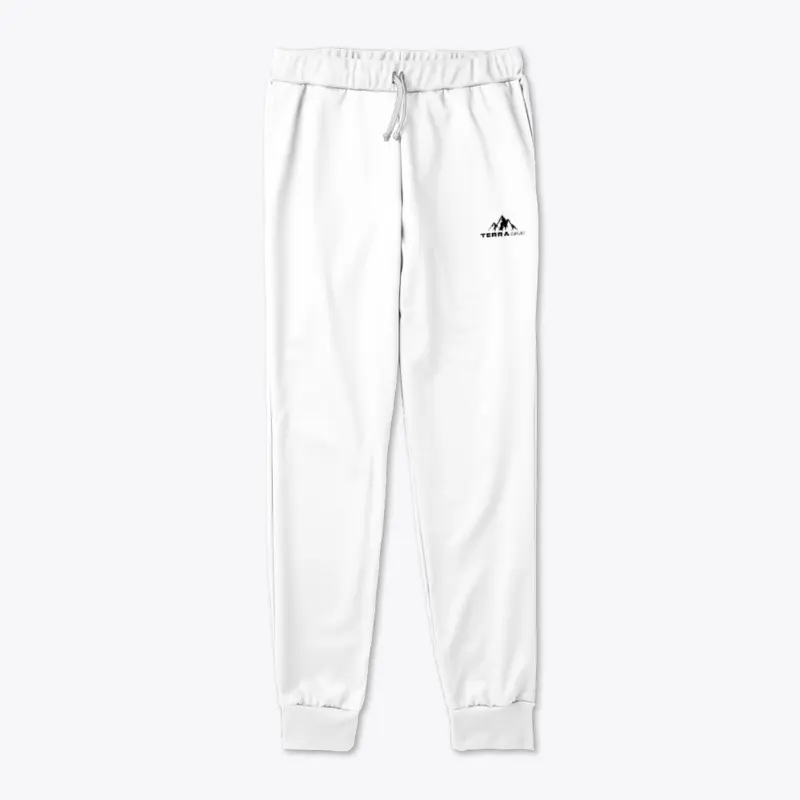 Official Terra Esport White Joggers